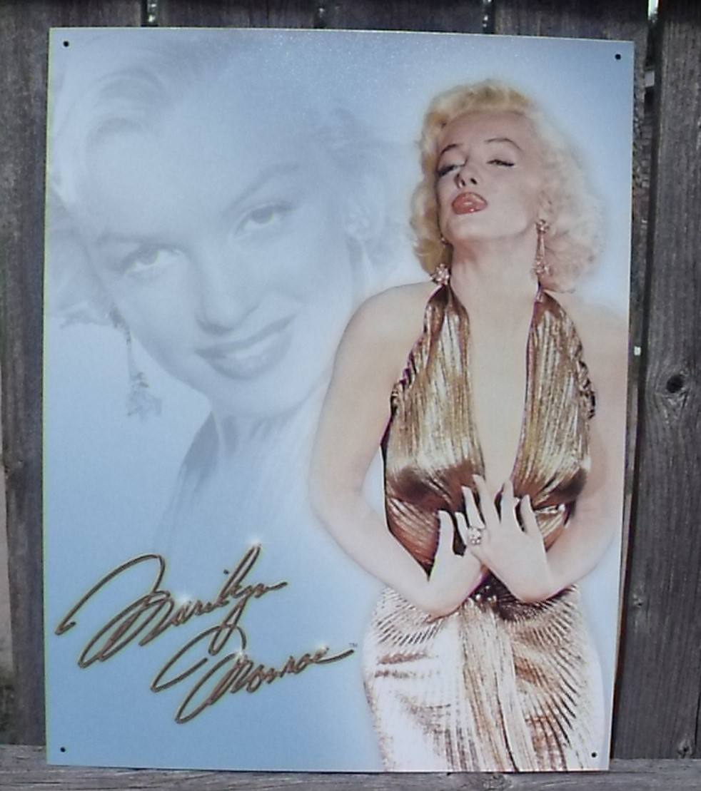 Marilyn Monroe Sign Beauty in Gold Dress Metal New 12 1/2x16 Inch | eBay Marilyn Monroe Sign Beauty in Gold Dress Metal New 12 1/2x16 Inch | eBay