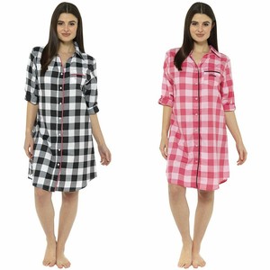 button through nightshirt ladies