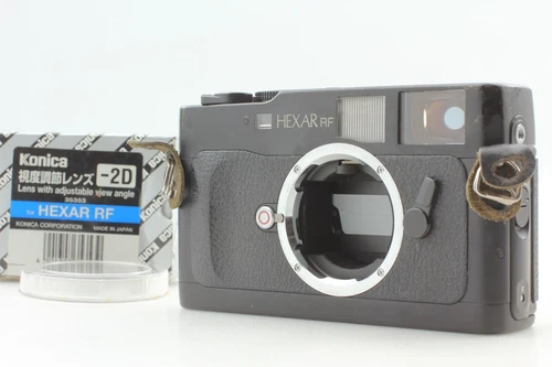 OH!! [Near MINT] Konica Hexar RF 35mm Film Camera Leica M Mount Body From JAPAN