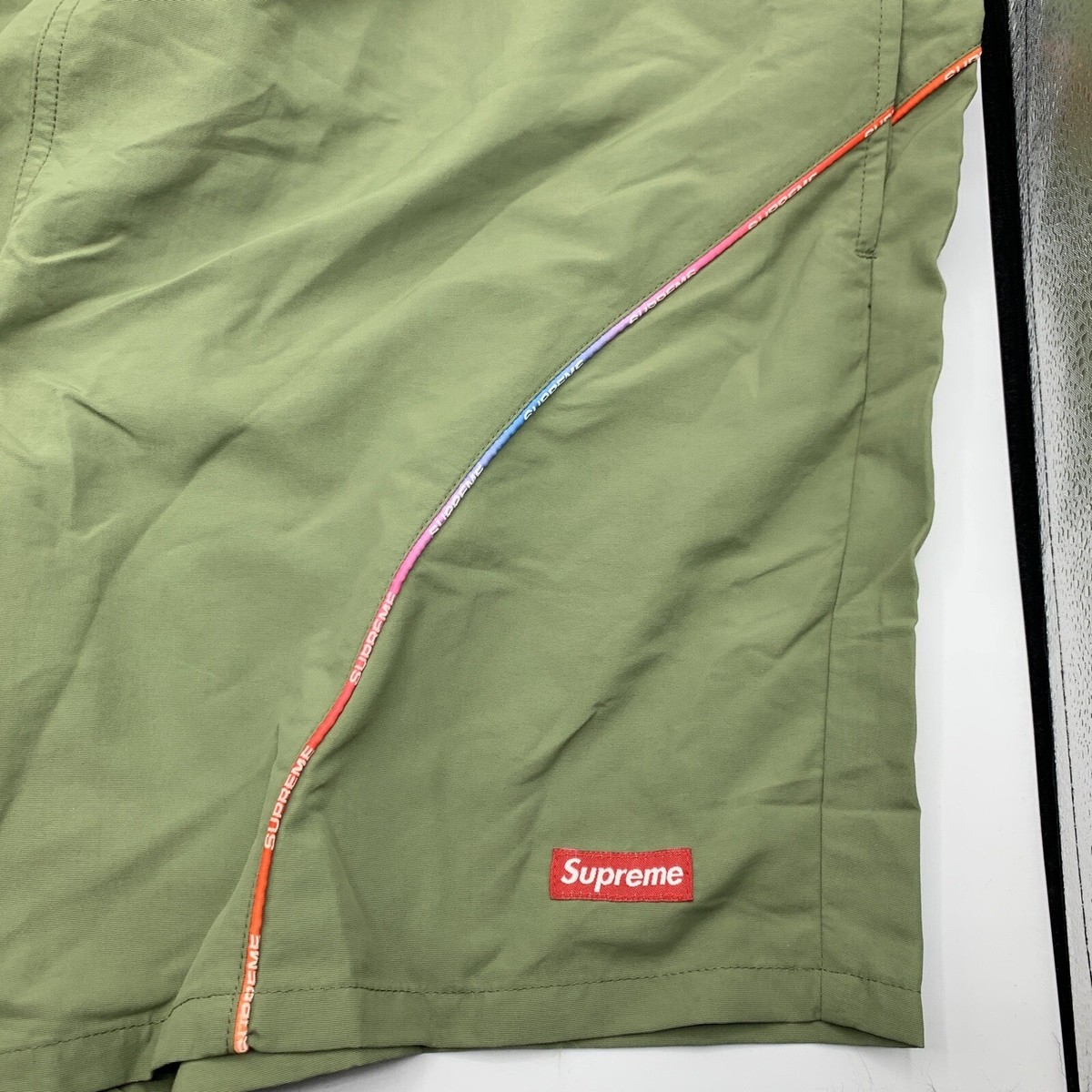 NEW Supreme Sample Shorts Trunks 2020 2021 Green Men's Large | eBay