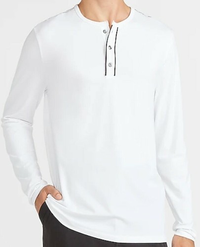 Express Men's Solid Piped Moisture 