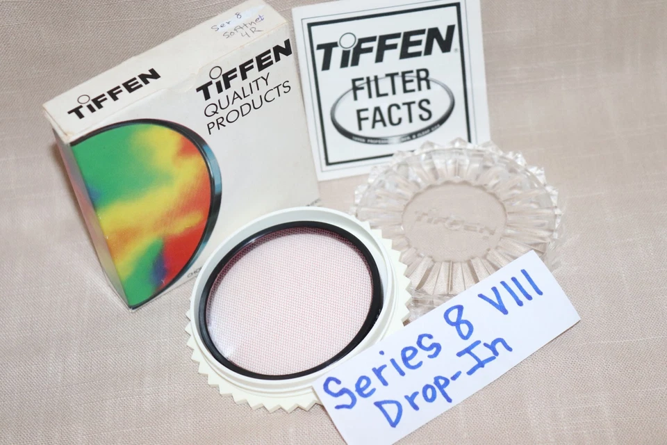 NEW Vtg Tiffen Series 8 VIII SOFTNET RED 4 FILTER USA Soft Net R4 WARM Diffusion - Image 3 of 4
