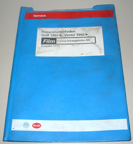 Technische Merkblätter VW Golf 3 III Typ 1H Vento Schaltgetriebe 085 12/1991