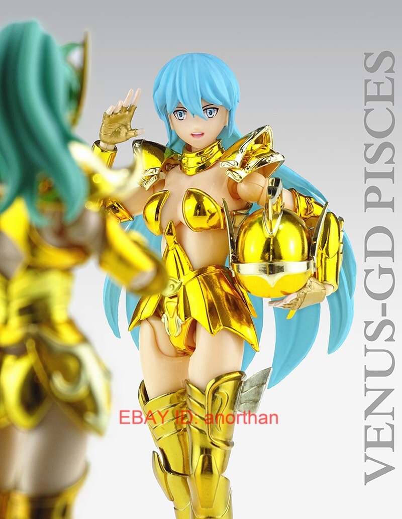 GT Holy Contract Pisces Venus Gold Saint 1/12 Scale Action Figure