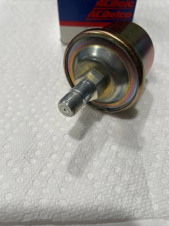 Nuevo interruptor de presión de aceite AcDelco C1802 65-81 Chrysler Newport New Yorker Foto 3 de 4