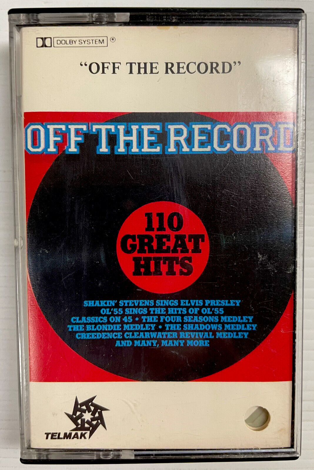 Off The Record Various Artists Music Cassette Tape TMAK 056C Telmak 1981 OG