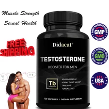 Natural Testosteron Booster - Increase Energy, Improve Muscle Strength & Growth