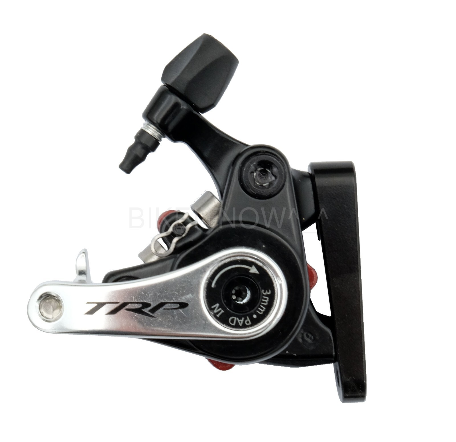 TRP Spyre Flat Mount CX/Road Bike Disc Brake Caliper Set Black/Sil+160mm rotors