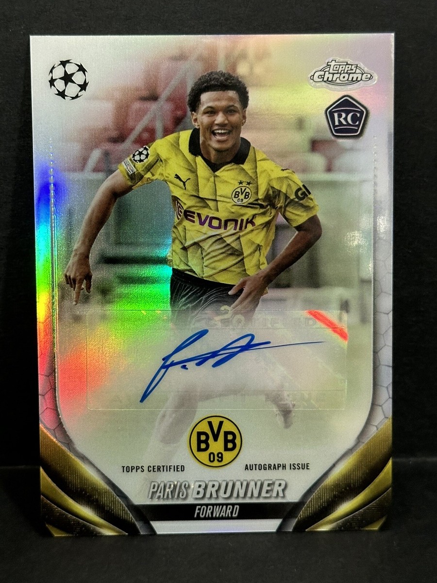 Topps PARIS BRUNNER パリス ブルナー 直筆サイン RC 【公式通販】