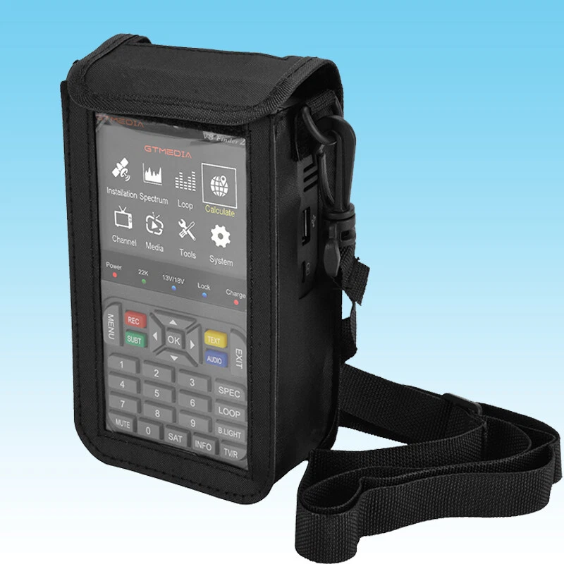 PROFI Sat Finder GTMEDIA V8 Satelliten Messgerät SATFINDER DVB-S/S2/S2X,3.5"LCD - Bild 3 von 4