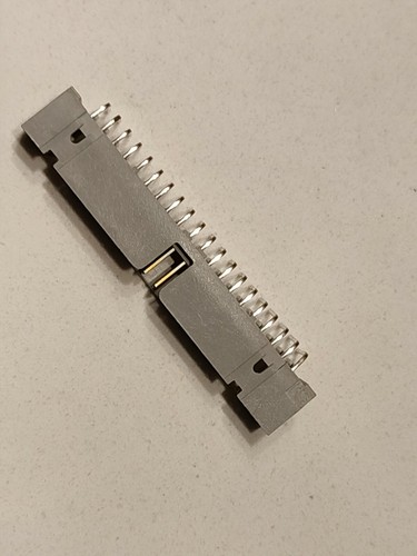 3M 40 Way 2 Row right angle PCB Header 2 row 2.54 mm pitch - Picture 4 of 6