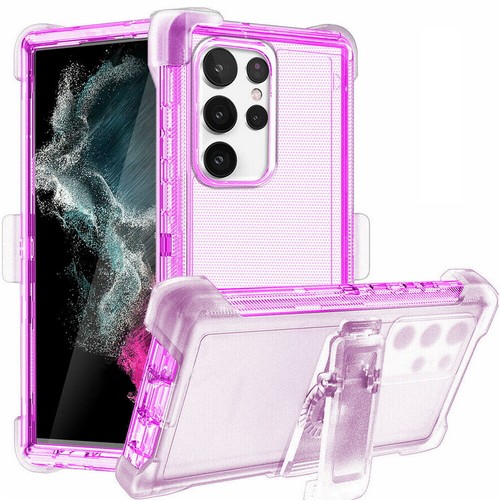 Funda protectora híbrida resistente con clip para cinturón para Samsung S22 S23 S24 S25 - Imagen 42 de 72