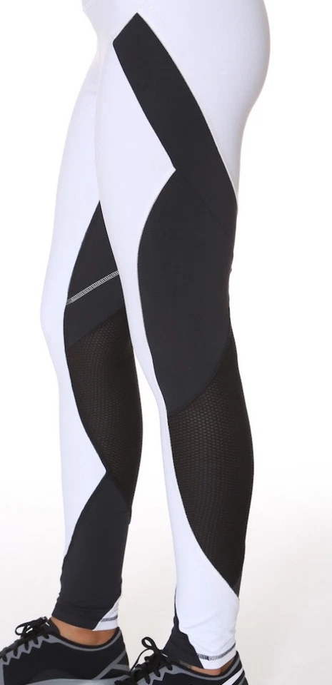 Nuevo Legging Topgráfico Para Mujer Lukka Lux Active Duga, Blanco y Negro L Foto 2 de 4