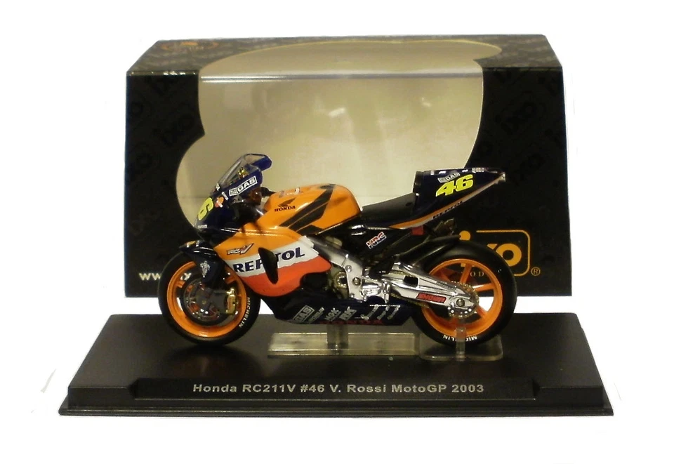 IXO RAB055 Honda RC211V 2003 - Valentino Rossi 1/24 Scale - Image 1 of 1