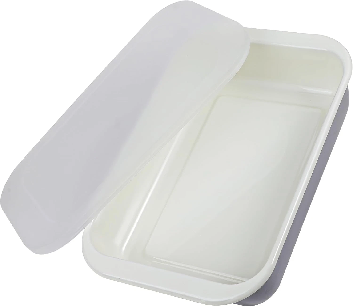 Enamelware 9X13 Baking Pan with Lid, Oblong Cake Pan Enameled Steel Roasting Pan