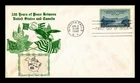DR JIM STAMPS US COVER CANADA FRIENDSHIP FDC SCOTT 961 CROSBY PHOTO CACHET