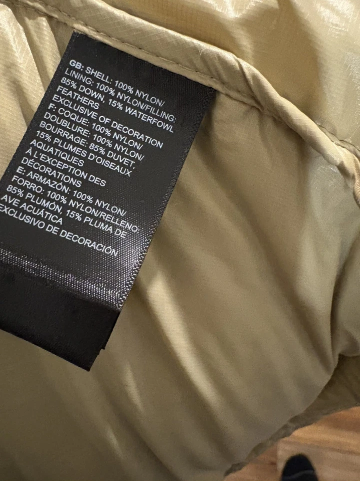 The North Face Women's Gotham Down Parka Winter Jacket/Coat Khaki Sz M pre worn - Image 2 of 4