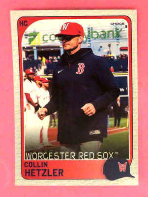 2026 Choice, Worcester Red Sox, Hitting Coach - COLLIN HETZLER