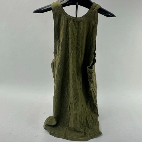 Vintage Lot of 6 1940s World War 2 US Army Military Tank Top Undershirts Size 38