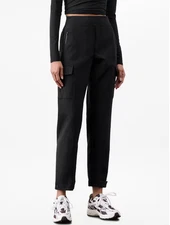 ATHLETA Endless Cargo High Rise Jogger Pant | Black 4 Small  #467187 NEW