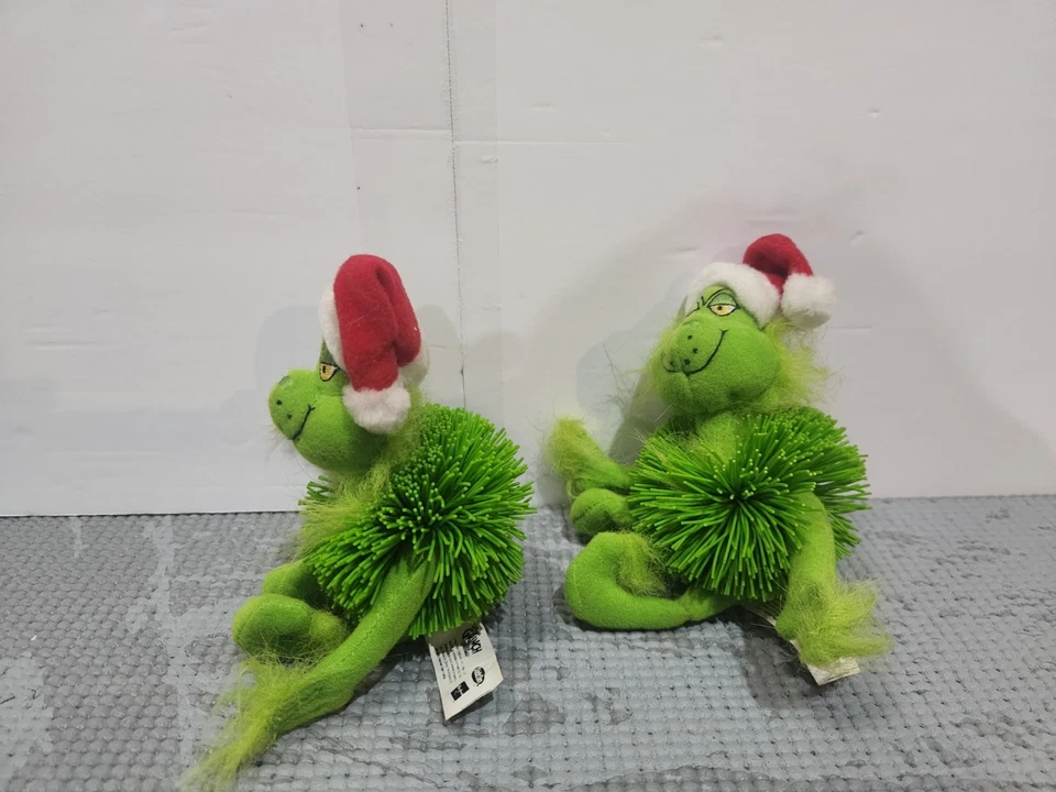 Dr Seuss How The Grinch Stole Christmas Oddzon Koosh Ball Hasbro 2000, 5" de alto Foto 2 de 4