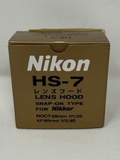 Nikon HS-7 Lens Hood Shade for 105mm f2.8 D-AF Micro, 58mm f1.2 Noct G259