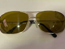 EAGLE EYES NAVIGATOR #14100 TITANIUM DESIGNER WRAP SUNGLASSES 63-145 113443