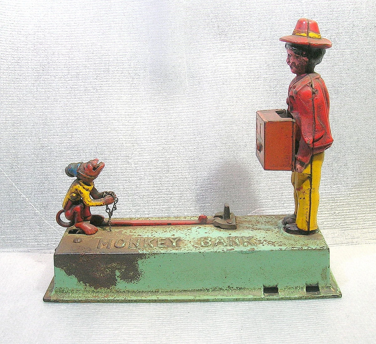Monkey Bank In Collectible Mechanical Banks for sale | eBay