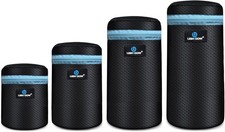 4pcs Pack 5mm Thick Soft Neoprene DSLR Lens Pouch Bag