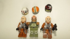 LEGO Star Wars Poe's X-Wing Fighter 75102 Complete Parts Set, Mini Figs, Manual