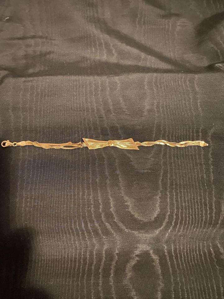 14K GOLD TRI -COLORED BRACELET (8.05 GRAMS) SCRAP OR FIX - Image 2 of 4