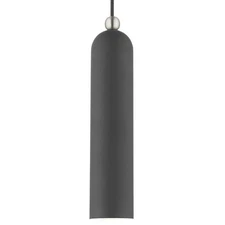 Livex Lighting 46751 Ardmore 5"W Mini Pendant - Grey