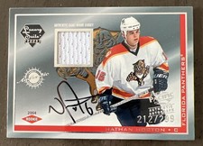 L36,147 - 2003-04 Pacific Luxury Suite #88 Nathan Horton Jersey Auto /299 RC