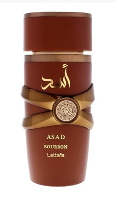 Lattafa Asad Bourbon EDP 3.4 oz 100ml for Men | Long Lasting