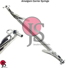 Dental Restoration Filling Instruments Amalgam Carrier Double End Syringe