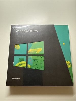 NEW! Microsoft 3UR-00001 Windows 8 Pro Upgrade for PC DVD, License only
