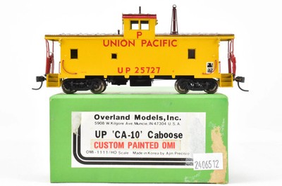 HO Brass OMI Overland Models UP Union Pacific CA-10 Caboose Factory Painted