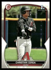 2023 Bowman #BP-56 Christian Cerda Prospects