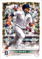 2022 Topps Holiday #HW159 Javier Baez FREE SHIPPING