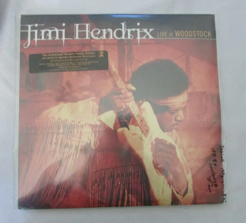 JIMI HENDRIX LIVE AT WOODSTOCK SEALED 180 GRAM LTD ED NUMBER VINYL LP L11