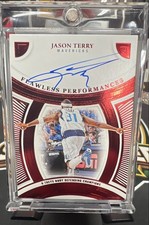2024-25 Panini Flawless - Flawless Performances Autographs Jason Terry...