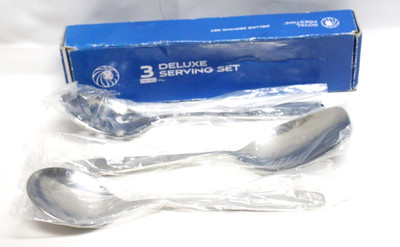 Royal Prestige 3 Piece Deluxe Serving Set SP0020 Stainless Steel