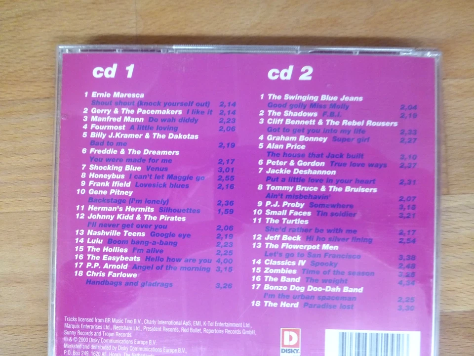 Greatest Hits of the 60`s, 2 CD`s, PETER & GORDON, GRAHAM BONNEY,  THE HOLLYS us - Bild 2 von 3