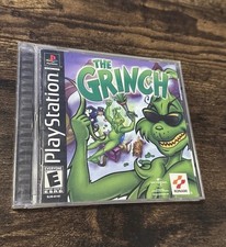 The Grinch (Sony PlayStation 1 PS1, 2000) Complete- CIB & With Reg Card- Tested