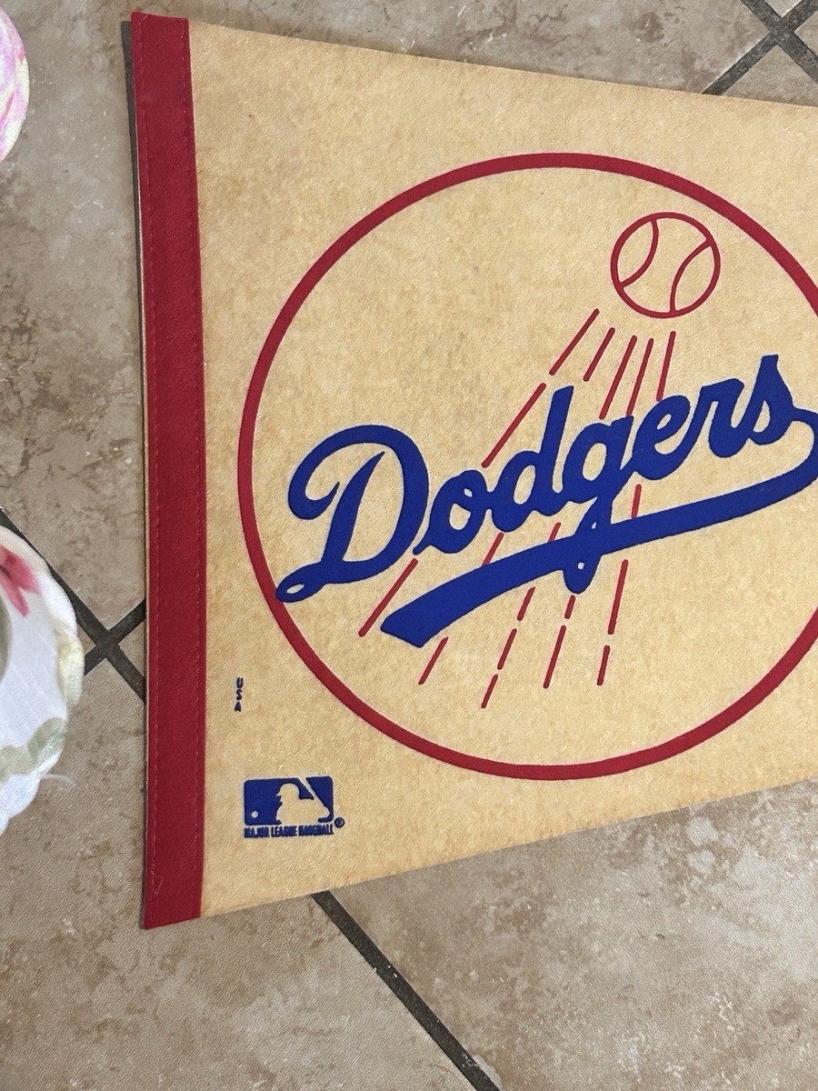 1970S VINTAGE LOS ANGELES DOGERS フラッグ vintage los angeles dodgers pennant 1970s Major League Baseball