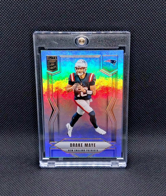 Drake Maye Holo Foil Rainbow Refractor Patriots Mvp? Superbowl