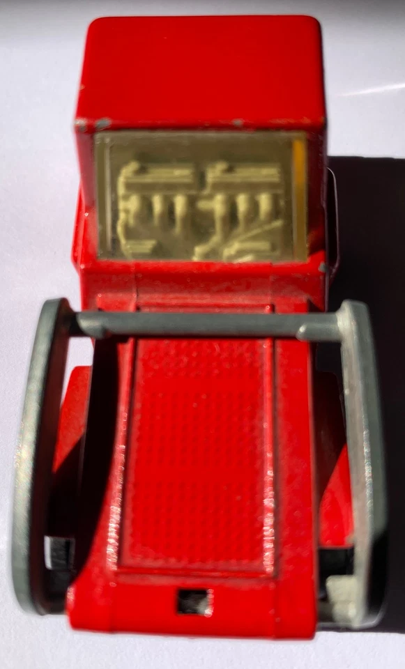 Matchbox Superfast No37 Skip Truck rot 1976 Lesney Made in England  - Bild 3 von 4