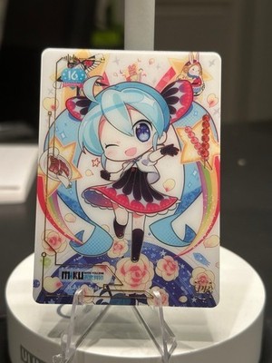 P24 official Vocaloid chibi hatsune miku collectible trading card tcg PR