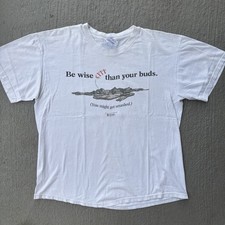 Vintage 2000s Budweiser parody Mothers Against Drunk Driving Be Wiser Frog Large