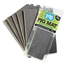 New Pig 25205 Universal Absorbent Mat Pads Light-Weight 15" x 20" - 5 PACK